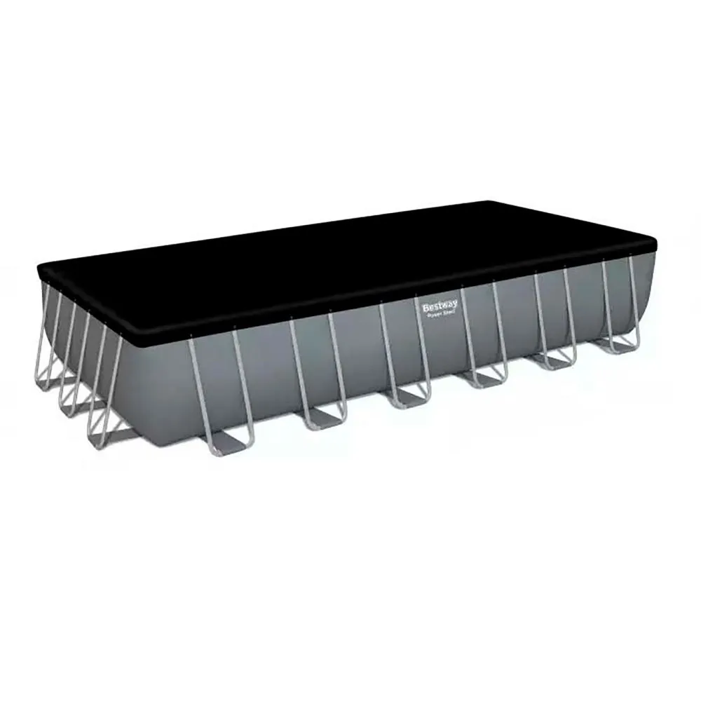 Bestway 56475 Power Steel 732x366x132cm Rektangulär Rörpool unisex, Grey / blue, 30045L Bestway 56475 Power Steel 732x366x132cm Rektangulär Rörpool unisex, Grey / blue, 30045L
