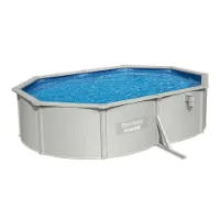 Bestway 56586 Hydrium 500x360x120cm Ovalformad Stålpool unisex