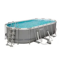 Bestway 56710 Power Steel549x274x122cm Oval Rörpool unisex Bestway 56710 Power Steel549x274x122cm Oval Rörpool unisex