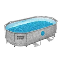 Bestway 56714 Power Steel Swim Vista 427x250x100cm Oval Rörpool unisex