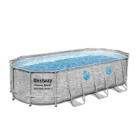 Bestway 56716 Power Steel Swim Vista 549x274x122cm Oval Rörpool unisex