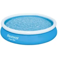 Bestway 57273 Fast Set Ø366x76cm Rund Uppblåsbar Pool unisex
