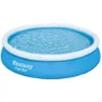 Bestway 57273 Fast Set Ø366x76cm Rund Uppblåsbar Pool unisex, Blue, 5377L