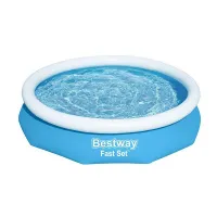 Bestway 57458 Rund Uppblåsbar Pool unisex Bestway 57458 Rund Uppblåsbar Pool unisex