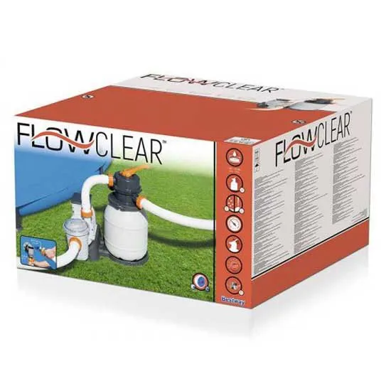 Bestway 58497 5678l/h Sandfilter unisex, Grey, One Size