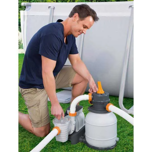 Bestway 58497 5678l/h Sandfilter unisex, Grey, One Size