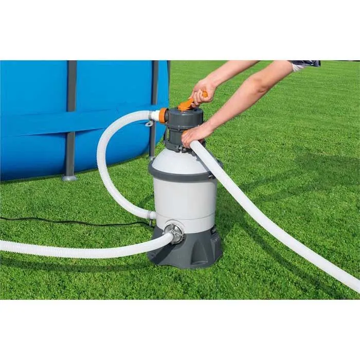 Bestway 58515 3028l/h Sandfilter unisex, Grey, One Size Bestway 58515 3028l/h Sandfilter unisex, Grey, One Size