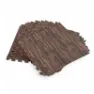 Bestway 58712 Poolgolvskydd 12 Enheter unisex, Brown, 50 x 50cm
