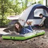 Bestway 67619 Single 188x99x22 Cm Junior Enkel Luftmadrass Med Inbyggd Pump, Multicolour, 188 x 99 x 22cm