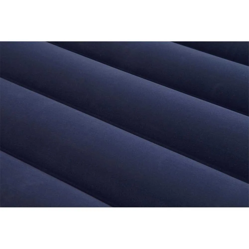 Bestway 67681 Double 191x137x30 Cm Enkel Luftmadrass Med Inbyggd Pump, Navy, 191 x 137 x 30cm