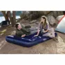 Bestway 67681 Double 191x137x30 Cm Enkel Luftmadrass Med Inbyggd Pump, Navy, 191 x 137 x 30cm