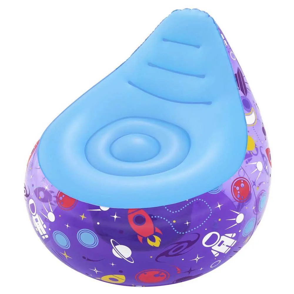 Bestway 75122 Astro Glow Led Junior Luftstol unisex, Multicolour, 72 x 72 x 64cm Bestway 75122 Astro Glow Led Junior Luftstol unisex, Multicolour, 72 x 72 x 64cm