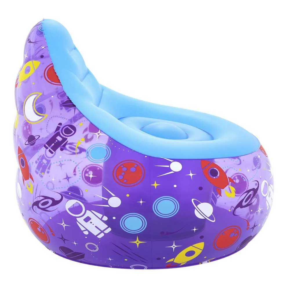 Bestway 75122 Astro Glow Led Junior Luftstol unisex, Multicolour, 72 x 72 x 64cm Bestway 75122 Astro Glow Led Junior Luftstol unisex, Multicolour, 72 x 72 x 64cm