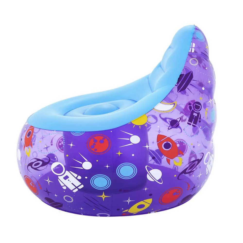 Bestway 75122 Astro Glow Led Junior Luftstol unisex, Multicolour, 72 x 72 x 64cm Bestway 75122 Astro Glow Led Junior Luftstol unisex, Multicolour, 72 x 72 x 64cm