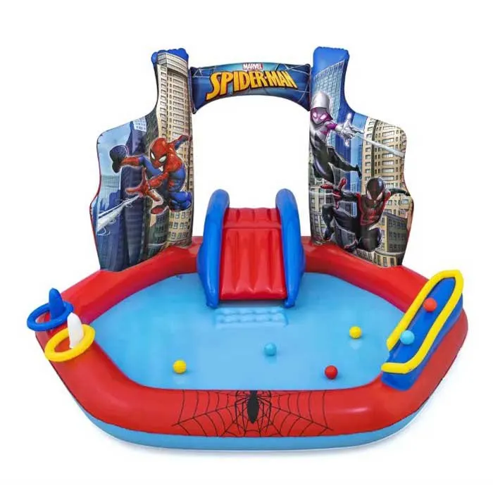 Bestway 98793 Marvel Spider-man 211x206x127 Cm Vattenlekcenter unisex, Multicolour, 211 x 206 x 127cm Bestway 98793 Marvel Spider-man 211x206x127 Cm Vattenlekcenter unisex, Multicolour, 211 x 206 x 127cm