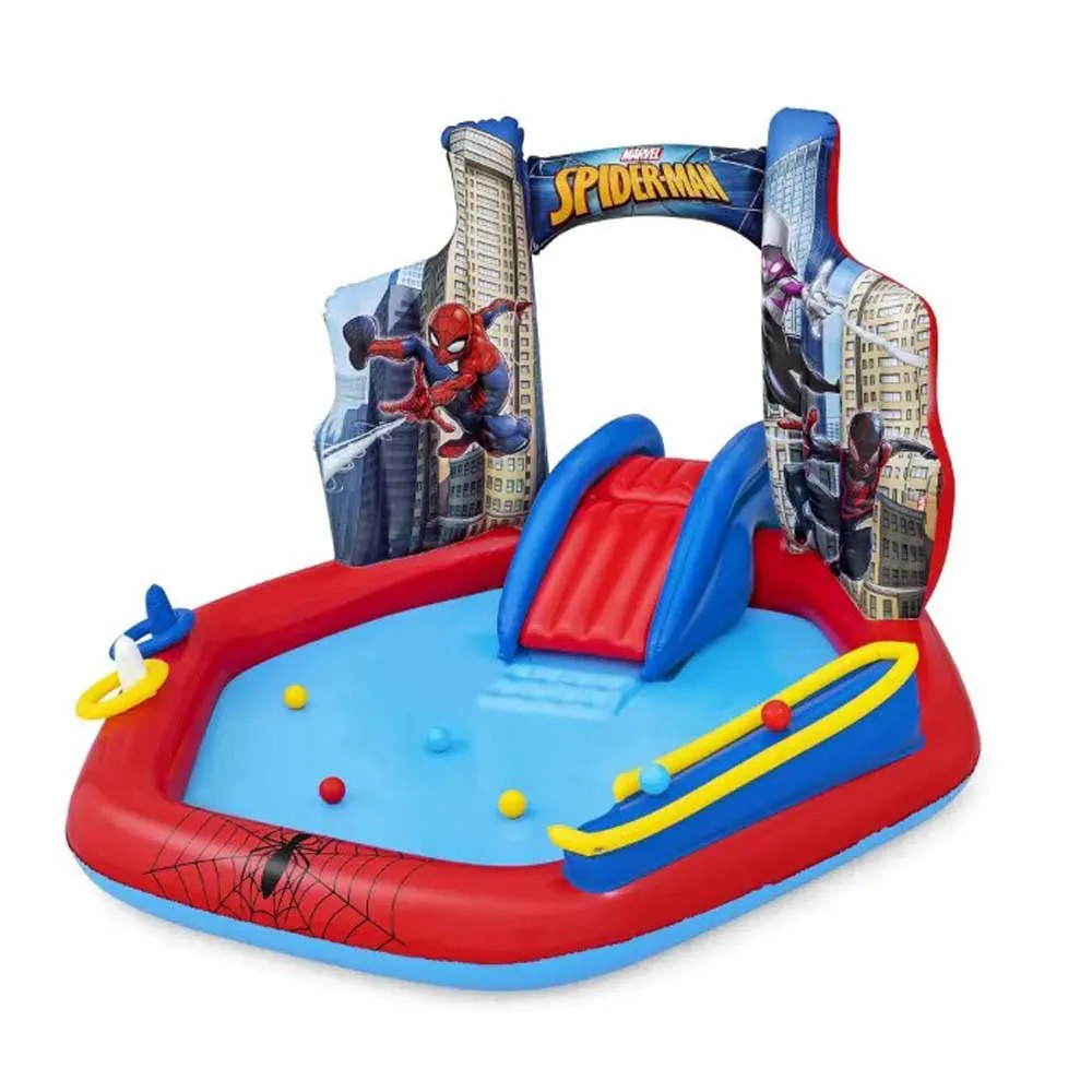 Bestway 98793 Marvel Spider-man 211x206x127 Cm Vattenlekcenter unisex, Multicolour, 211 x 206 x 127cm Bestway 98793 Marvel Spider-man 211x206x127 Cm Vattenlekcenter unisex, Multicolour, 211 x 206 x 127cm
