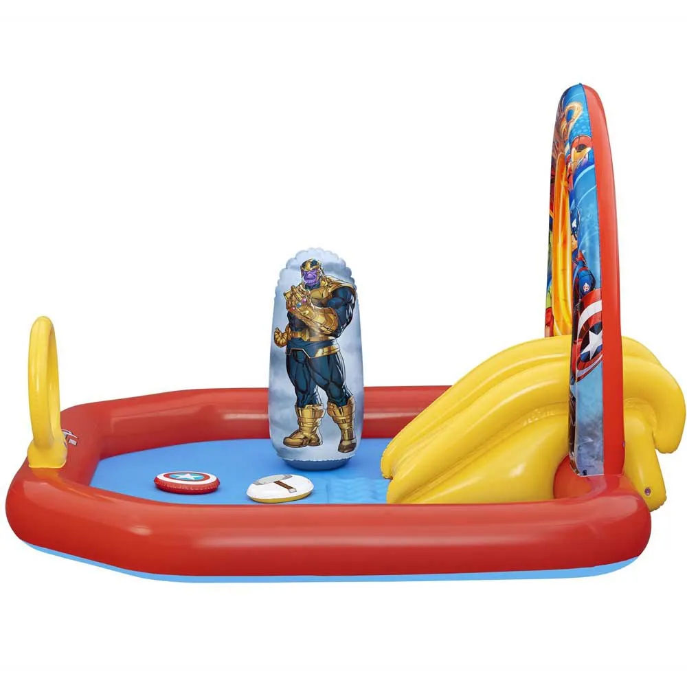 Bestway 98800 Avengers 211x198x125 Cm Vattenlekcenter unisex, Multicolour, 211 x 198 x 125cm