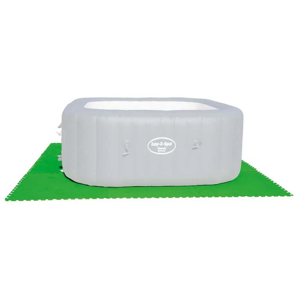 Bestway Bassängbottenskydd 9 Enheter unisex, Green, 78 x 78cm Bestway Bassängbottenskydd 9 Enheter unisex, Green, 78 x 78cm