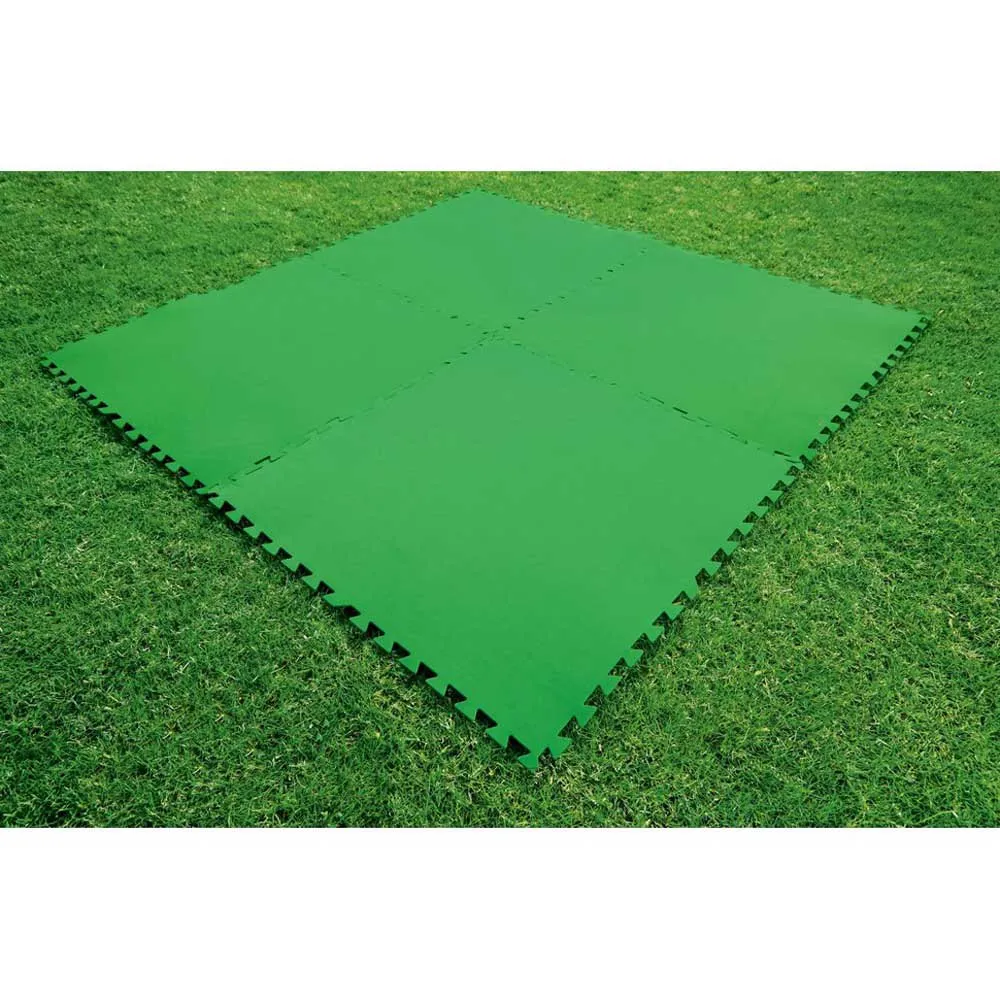 Bestway Bassängbottenskydd 9 Enheter unisex, Green, 78 x 78cm Bestway Bassängbottenskydd 9 Enheter unisex, Green, 78 x 78cm