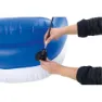 Bestway Coolerz Den Roliga Uppblåsbara Fåtölj-solsängen unisex, White / royal, 198 x 104cm