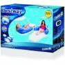 Bestway Coolerz Den Roliga Uppblåsbara Fåtölj-solsängen unisex, White / royal, 198 x 104cm