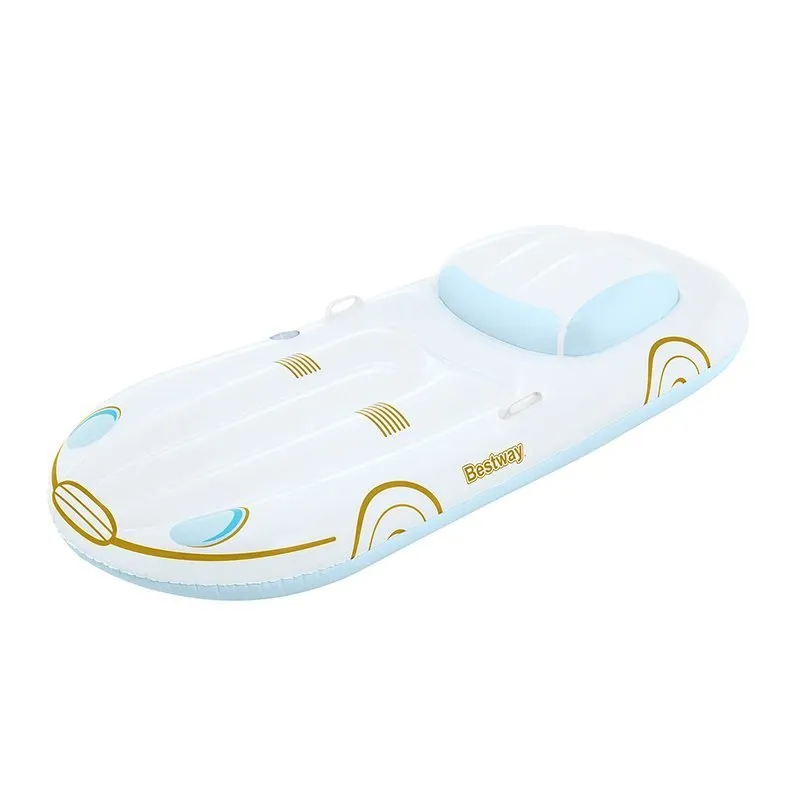 Bestway Cruise Luftmadrass För Pool unisex, White, 228 x 108cm Bestway Cruise Luftmadrass För Pool unisex, White, 228 x 108cm