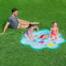 Bestway Disney Lilla Sjöjungfru Vattenmatta Med Sprinkler unisex, Blue / multicolor, 163 x 145cm