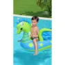 Bestway Dragon Luftmadrass För Pool unisex, Green / blue, 134 x 142cm