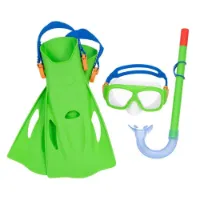 Bestway Dykset Med Cyklop Snorkel Och Fenor Junior 2 Sorterade Färger Bestway Dykset Med Cyklop Snorkel Och Fenor Junior 2 Sorterade Färger