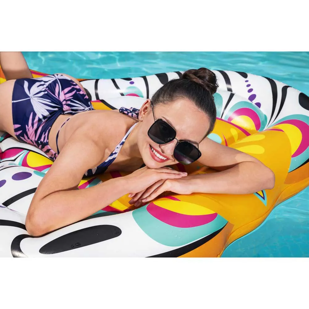 Bestway Elefant Pool Luftmadrass unisex, Multicolour, 183 x 153cm