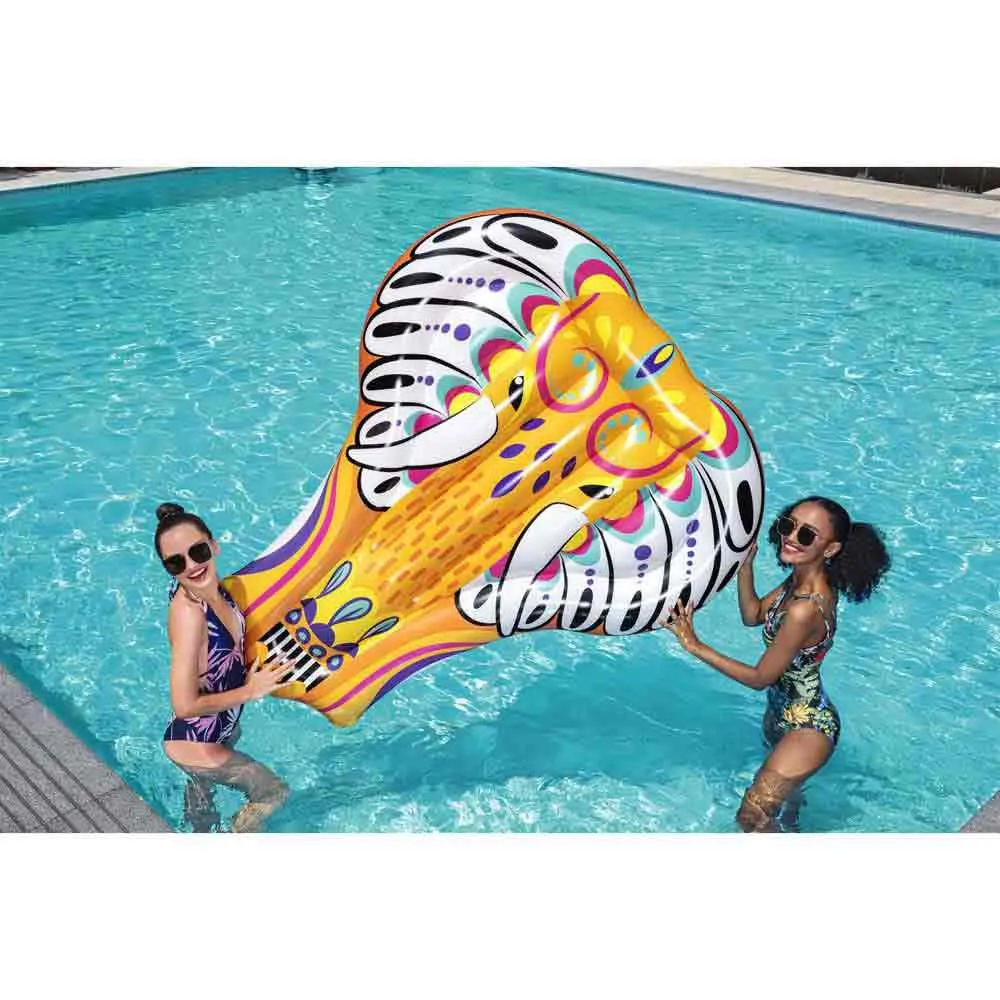 Bestway Elefant Pool Luftmadrass unisex, Multicolour, 183 x 153cm