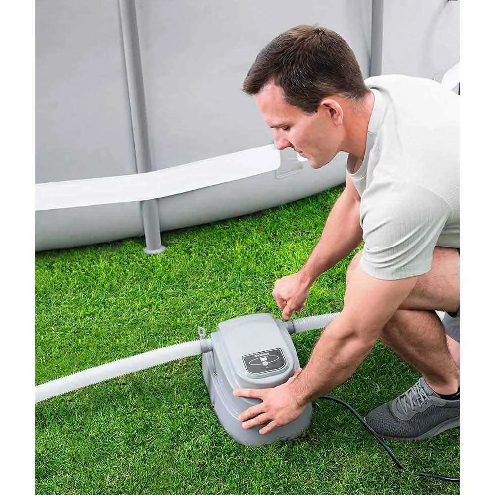 Bestway Elektrisk Poolvärmare Upp Till 3.7 M³ Refurbished unisex, Grey, One Size Bestway Elektrisk Poolvärmare Upp Till 3.7 M³ Refurbished unisex, Grey, One Size