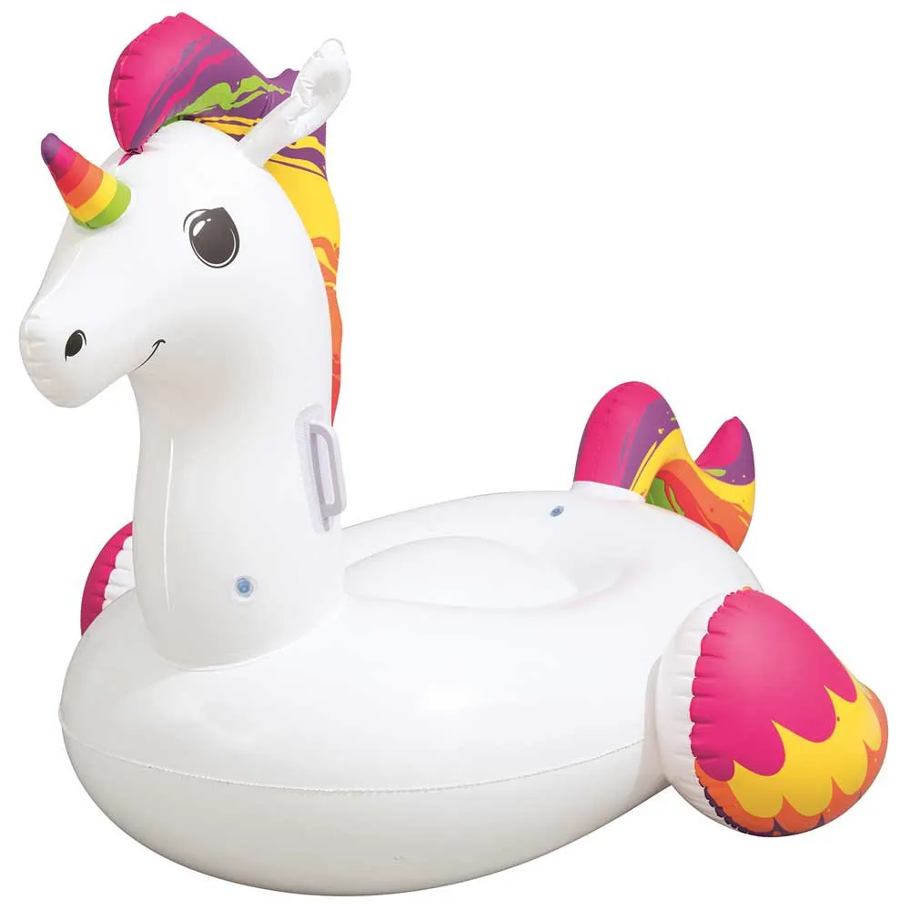 Bestway Enhörning Pool Luftmadrass unisex, White, 150 x 117cm