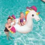 Bestway Enhörning Pool Luftmadrass unisex, White, 150 x 117cm