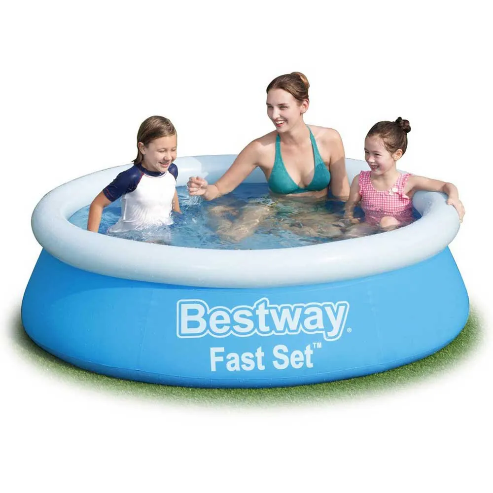Bestway Fast Set 183x51 Cm Rund Uppblåsbar Pool unisex, Blue, 940L