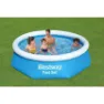 Bestway Fast Set Ø 244x61 Cm Rund Uppblåsbar Pool unisex, Blue, 1880L