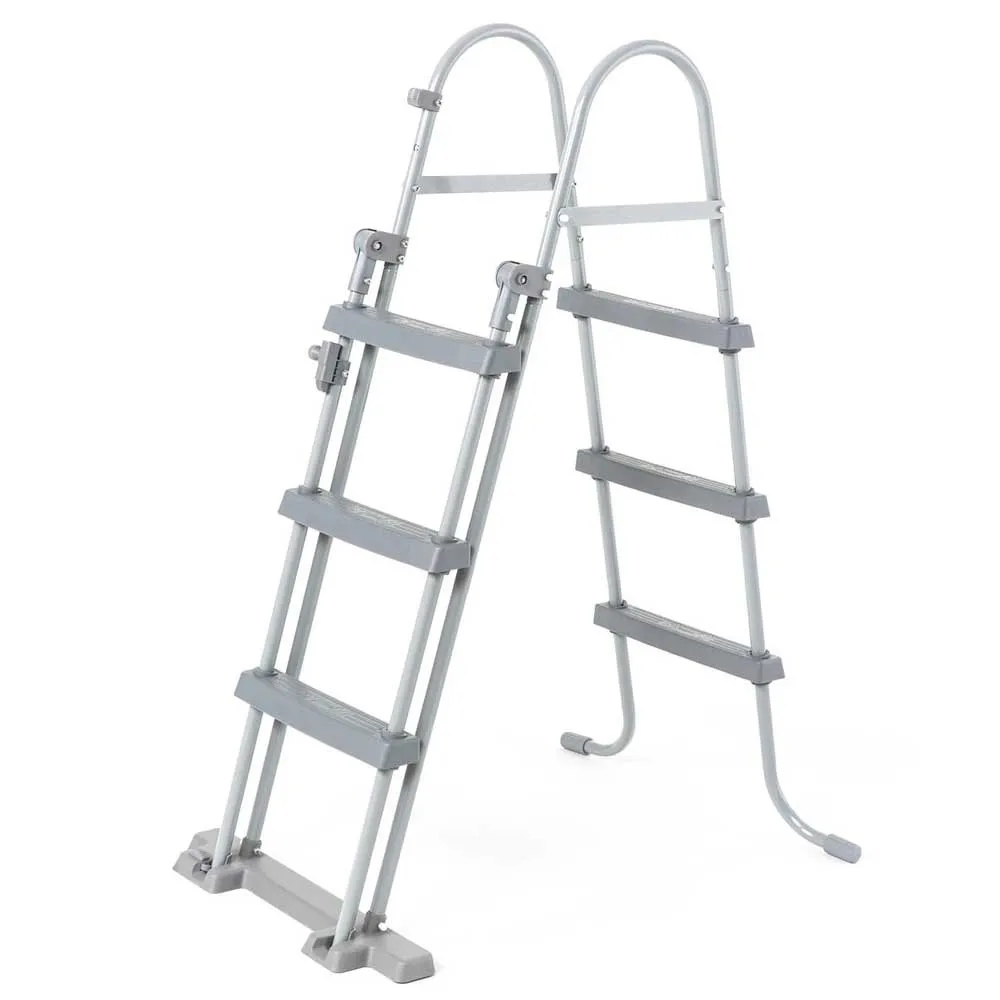 Bestway Fast Set Rattan 457x107 Cm Rund Uppblåsbar Pool unisex, Grey, 12362L