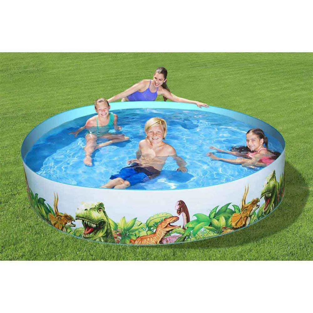 Bestway Fill ´n Fun Dinosaurs 244x46 Cm Pool unisex, Multicolour, 2074L