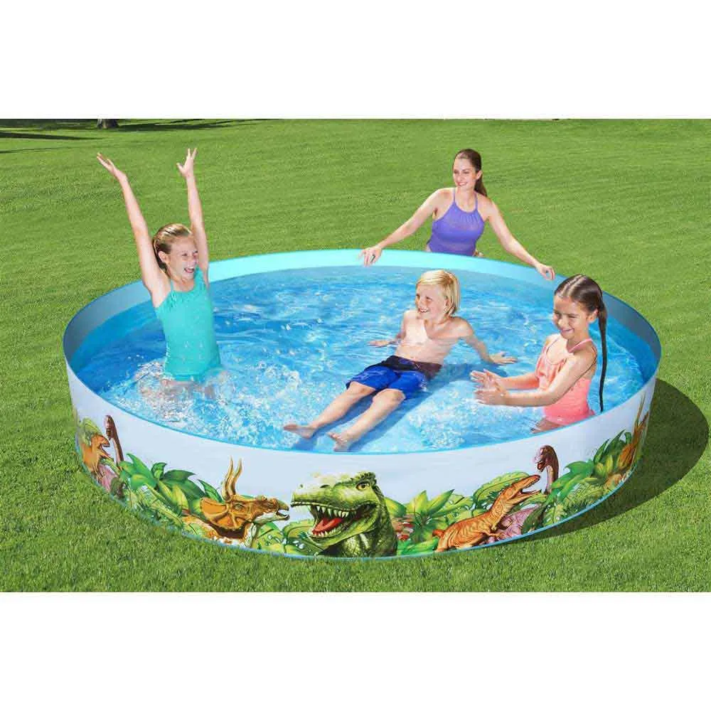 Bestway Fill ´n Fun Dinosaurs 244x46 Cm Pool unisex, Multicolour, 2074L