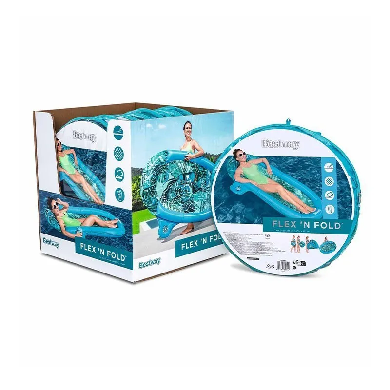 Bestway Flex´n Fold Luftmadrass För Pool unisex