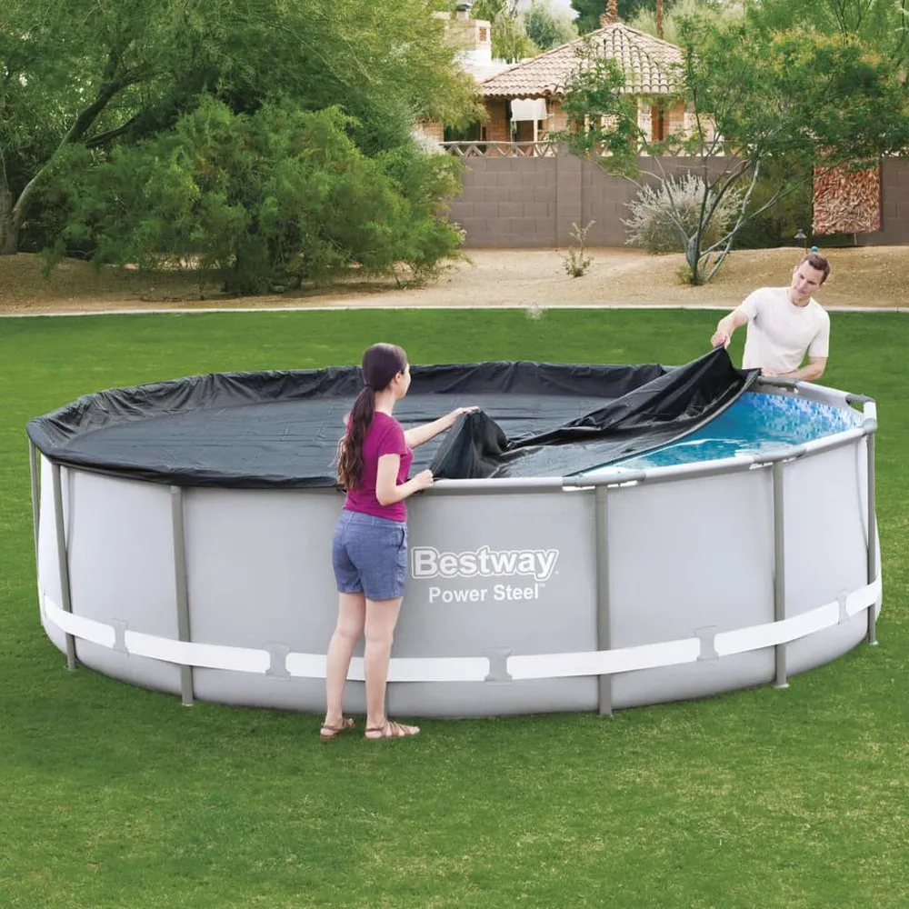 Bestway Flowclear Poolöverdrag 427 Cm unisex, Anthracite, 427cm