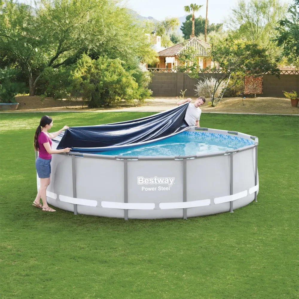 Bestway Flowclear Poolöverdrag 427 Cm unisex, Anthracite, 427cm