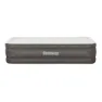 Bestway Fortech Tough Guard Twin Wave-beam Reinforced Enkel Luftmadrass Med Inbyggd Pump, Beige, 191 x 97 x 46cm