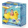 Bestway Funspeakers Duck Barns Uppblåsbara Båt unisex, Yellow, 102 x 99cm