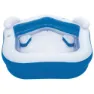 Bestway Fyrkantig Uppblåsbar Pool För Familjen 213x207x69 Cm unisex, Blue / white, 575L