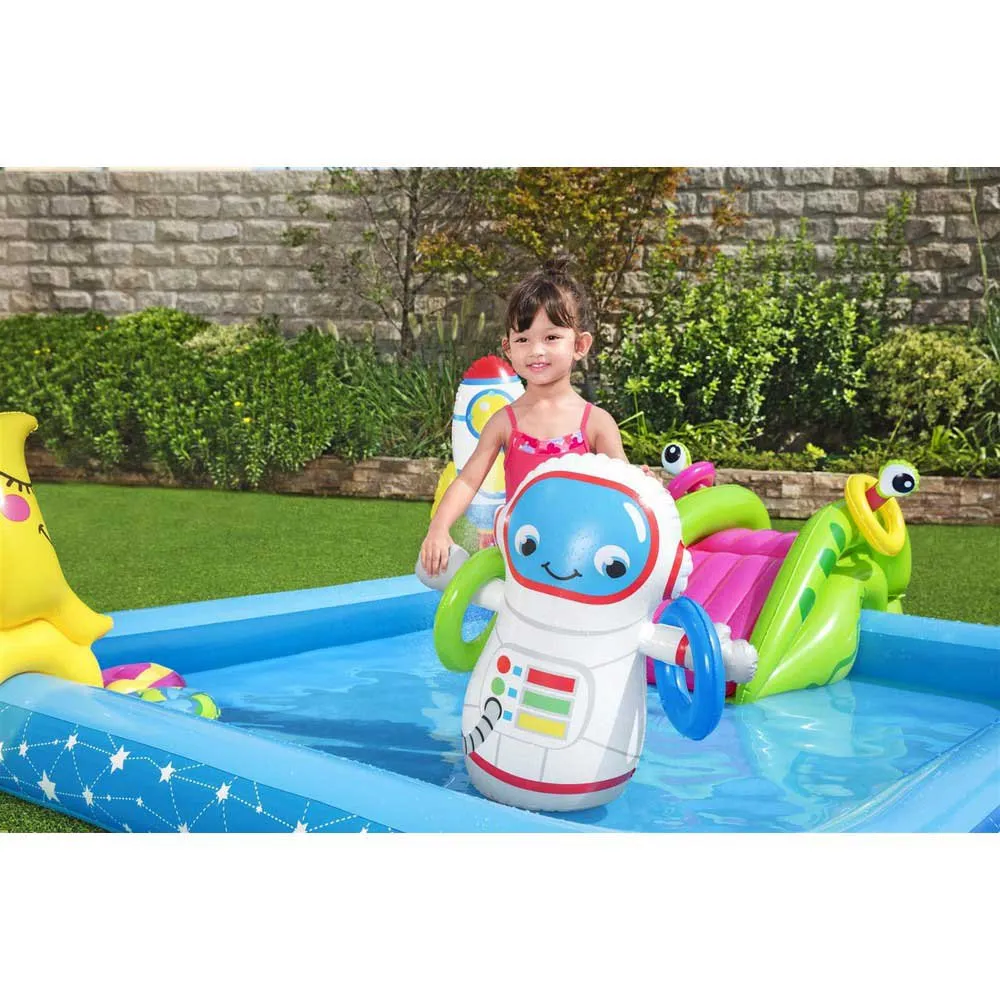 Bestway Fyrkantig Uppblåsbar Pool unisex, Multicolour, 308L