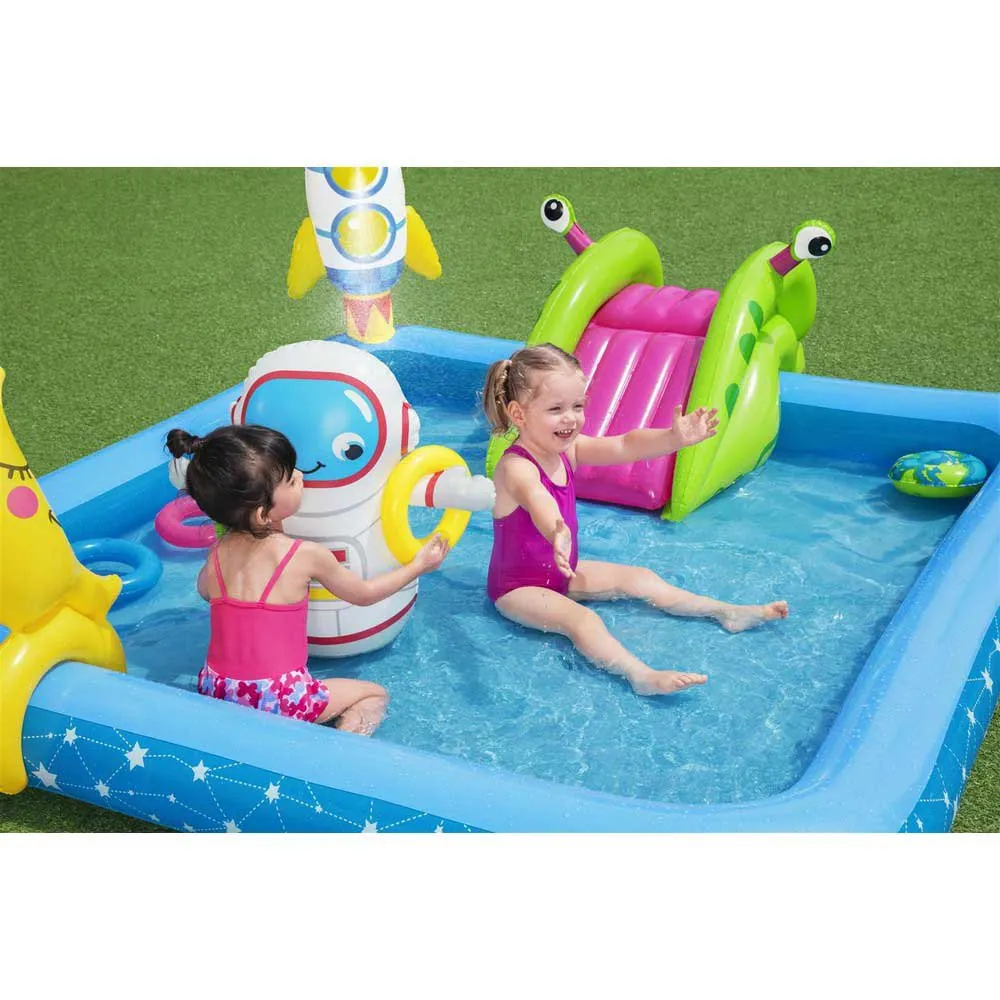 Bestway Fyrkantig Uppblåsbar Pool unisex, Multicolour, 308L