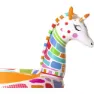Bestway Goovy Giraffe Sprayer 266x157x127 Cm Oval Uppblåsbar Pool unisex, Orange / white, 220L