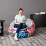 Bestway Graffitti Air Uppblåsbar Soffa, Multicolour, 112 x 112 x 66cm