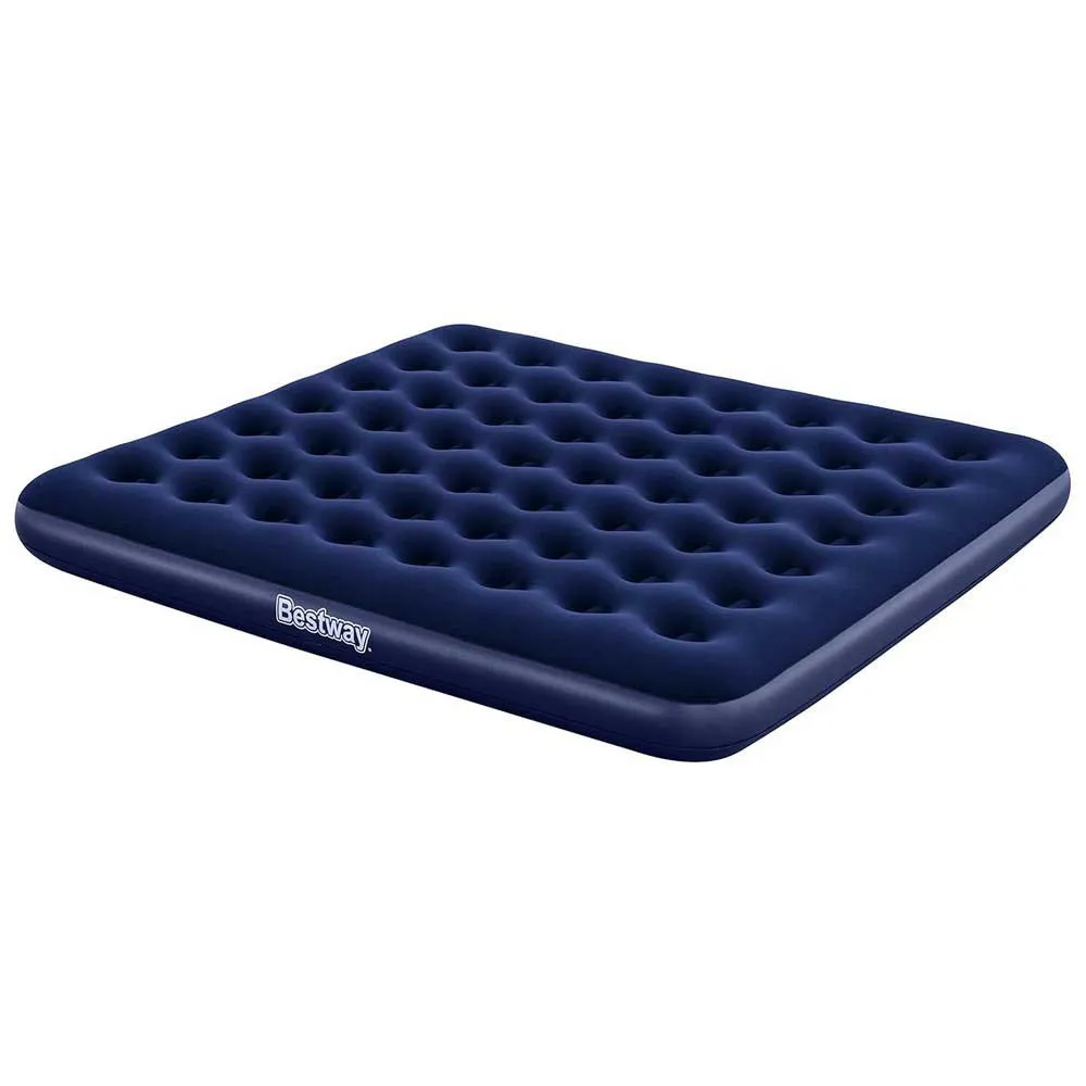 Bestway Horizon 203x183x22 Cm Dubbel Luftmadrass, Blue, 203 x 183 x 22cm